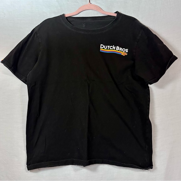 Dutch Bros Black Shirt Logo L - Picture 1 of 4